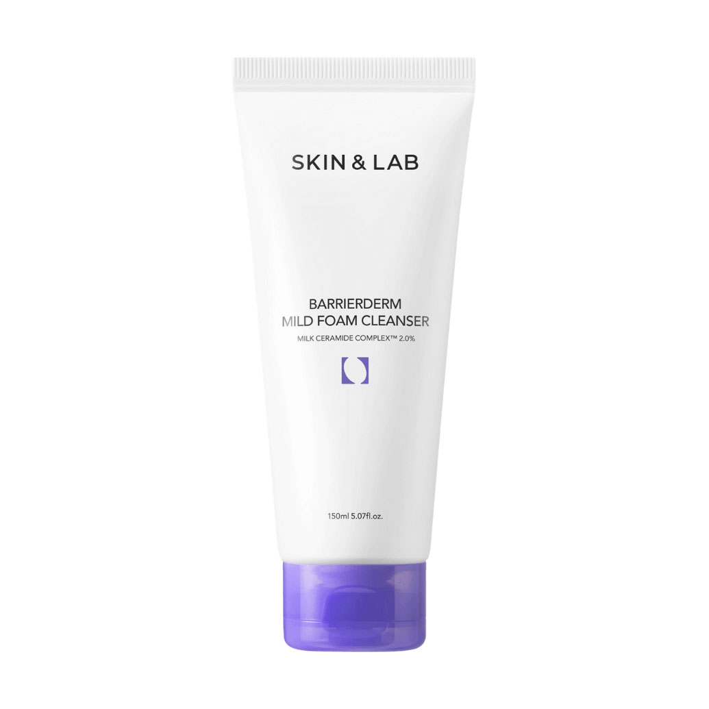 М'яка бар'єрна пінка для вмивання Skin &amp; Lab Barrierderm Mild Foam Cleanser з церамідами, 150 мл