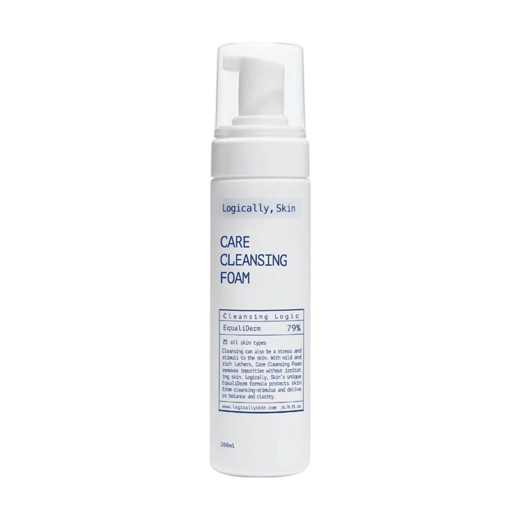 М'яка очищувальна пінка для вмивання Logically, Skin Care Cleansing Foam, 200 мл